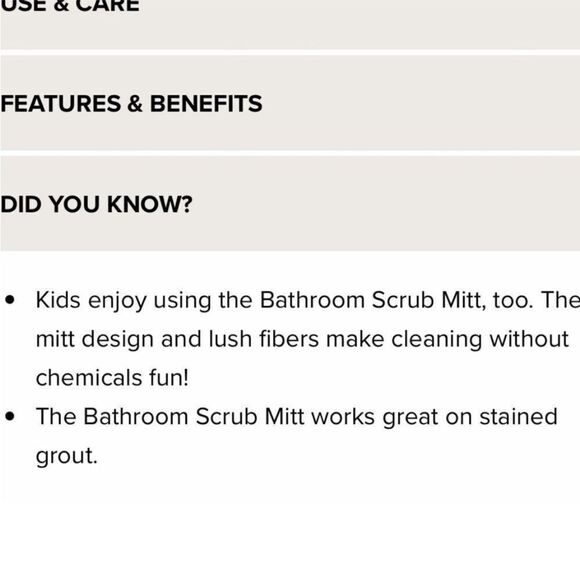 Norwex Bathroom Scrub Mitt NWOT - Picture 13 of 13